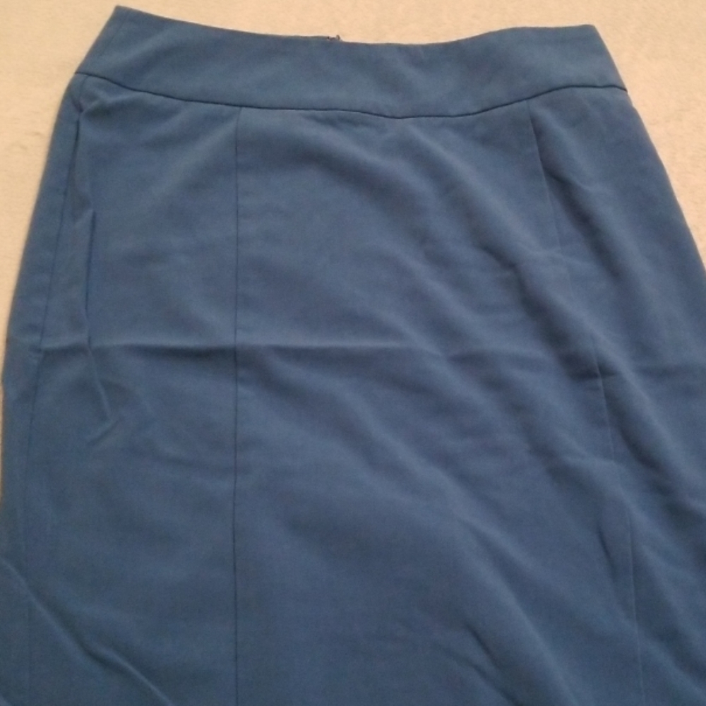 New York and company blue skirt